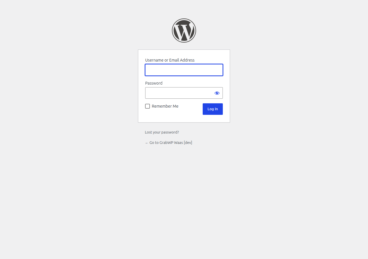 Pages configuration